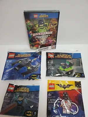 Lego Batman Lot: The Joker Bumper Car 30303 Nightwing 30606Batwing 30301 More • $42.72