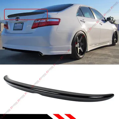 For 2007-2011 Toyota Camry Le Se Xle Painted Glossy Black Rear Trunk Lid Spoiler • $46.99