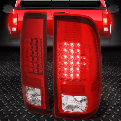 [full Led]for 08-16 Ford F250 F350 F450 Super Duty Tail Light Brake Lamps Red • $101.88