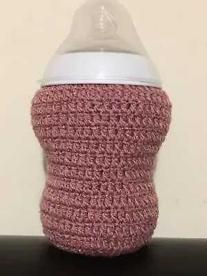 Hand Crochet Baby Bottle Cover Tommee Tippee Avent 260ml /9oz • £4.99