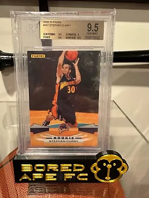 2009-10 Panini Stephen Curry #357 BGS 9.5 Rookie RC • $3000