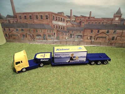 £4.99 • Buy Superb  Ho Gauge HEAVY LOW LOADER  With Container Load,ho But Usable Oo
