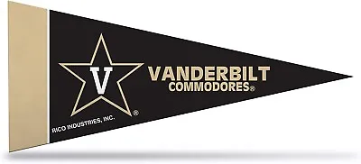 Vanderbilt Felt Mini Pennant 4  X 9  - NCAA - SEC • $3
