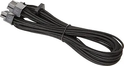 Premium PCIe 5.0 PSU Cable 600W Black Mesh Sleeved • £33.45