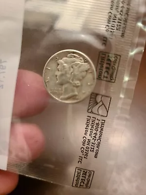 1944 Fine Mercury Silver Dime Sealed In Package • $7.99