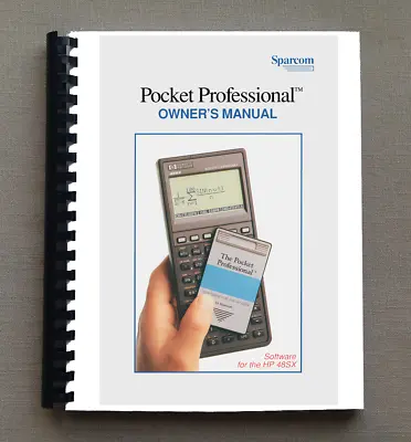 HP 48 Calculator:Pocket Professional Mechanical Engineering Reference Pac Manual • $39