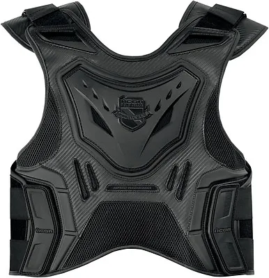 New Icon Field Armor Stryker Motorcycle Vest - Stealth  ALL SIZES • $130