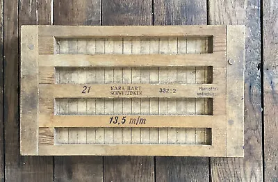 Vintage Karl Hart Schwetzinger Cigar Press Mold #21 33232 From 153 M/m German • $199.99