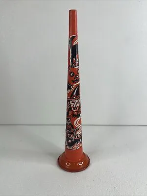 Vintage Halloween Tin Metal 1950's Noisemaker Horn US METAL TOY MFG • $34.99