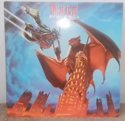 MEAT LOAF Bat Out Of Hell II Back Into Hell Vinyl LP 1993 Steinman Rock Album • £15.20