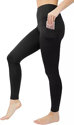 90 Degree Reflex High Waist Fleece Lined Leggings 2 Side Pockets Yoga Pants Sz M • $18.27