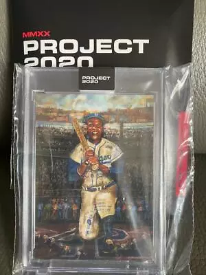 Topps Project 2020 Jackie Robinson Brooklyn Dodgers Thiele #304 Baseball Card • £45