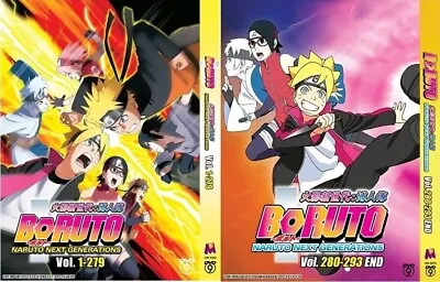 Boruto: Naruto Next Generations Vol.1-293 Anime DVD (English Dub / Sub) (Anime) • $72.89