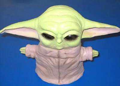 Star Wars: The Mandalorian Baby Yoda Grogu The Child 9  Rubber Hand Puppet Toy • $12.99