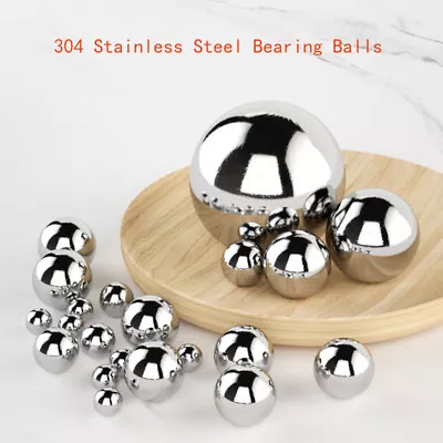 304 Steel Stainless Ball Bearings Dia 1 1.5 2 2.381 2.5 3 3.175 3.5 3.969-125mm • $5.15