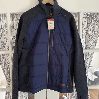 Sherpa Gombu Hybrid Jacket  Large Blue NWT Retail $175 • $74.99