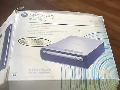 XBOX 360 HD DVD Player- OPEN BOX W/Cords And Remote Driver Cd NO KONG MOVIE • $40