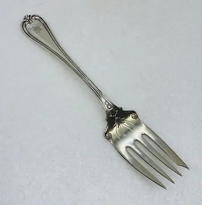 Rare 1847 Rogers Bros XS Triple Large Fork Silver Plated Ornate 8.5” Decor 7 • $34.22
