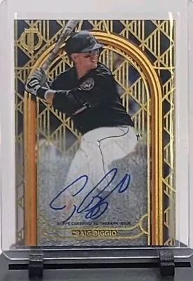 Craig Biggio 2024 Topps Tribute Iconic Perspectives Autograph Auto /25 Astros  • $89.99