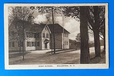 Millerton New York High School Vintage Albertype Postcard • $5