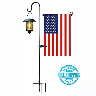 Heavy Duty Large Garden Flag Holder Stand Pole For 28 X 40 Flags With Shepherds • $27.98