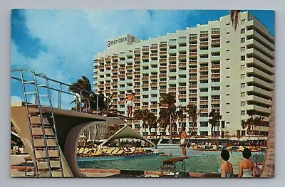 Miami Beach The Americana Florida Vintage Postcard • $3.62