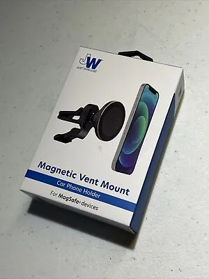 Just Wireless Magnetic Vent Mount Car Phone Holder For MagSafe Devices- Black • $12.98