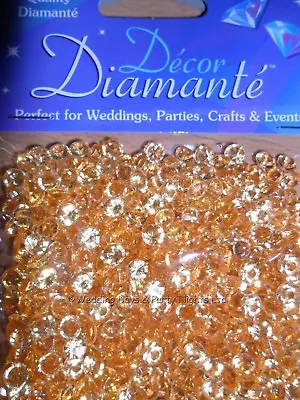 £2.35 • Buy 550 6mm Diamante Crystals Wedding Party Table Confetti Decorations Scatter Gems