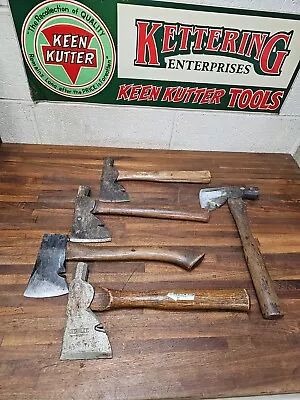 $40.39 • Buy K437- Lot Of 5 Vintage Carpenter Hatchets