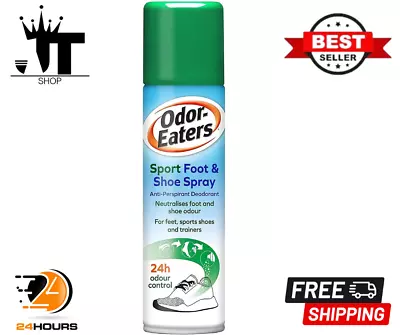 Best Odor-Eaters Foot & Shoe Spray: 24Hr Odour Destroying - 150ml • £5.90