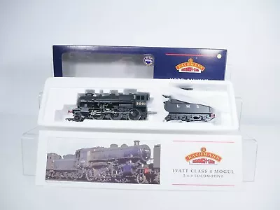 Bachmann OO Gauge Steam Locomotive 32-575 Ivatt Class 4 3001 LMS Black (Ref 2) • £71.99