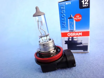 OSRAM  H11 Light 12V55W PGJ19-2 3200K  64211 HALOGEN Fog-proof Lamp • $9.95