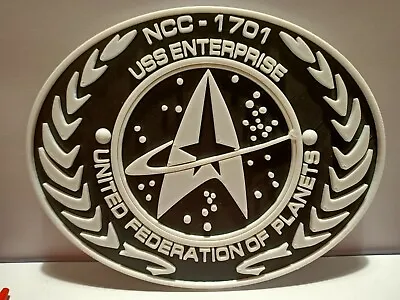 £24.99 • Buy Compatable Star Trek Uss Enterprise Ncc-1701 Plaque - 3d Printed