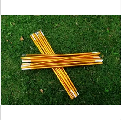 £11.99 • Buy New Camping Aluminum Alloy Replacement Spare Tent Poles 7.9/8.5mmX360/404/442cm