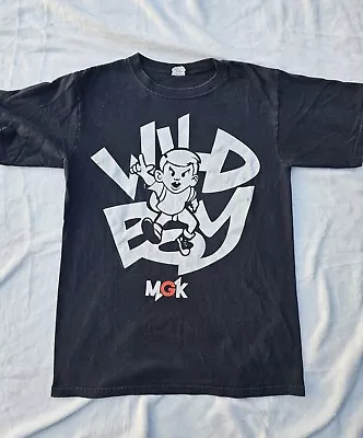 Machine Gun Kelly MGK Wild Boy Rap Hip Hop Distressed T Shirt Small  • $39.99