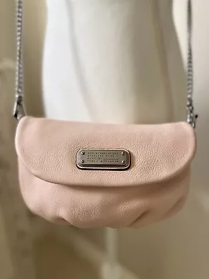 NEW MARC JACOBS CLASSIC Q KARLIE CROSSBODY Cross Body Blush Light Powder Pink • $129.99