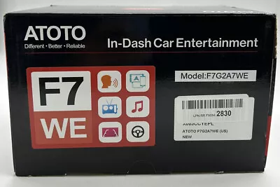 Atoto F7G2A7WE Black 2G+3G Navigation Entertainment Video Android Car Stereo • $99.99