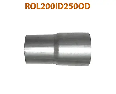 Exhaust Pipe Adapter Reducer - Connect 2  OD Pipe To 2.5  ( 2 1/2 ) ID Pipe • $10.34