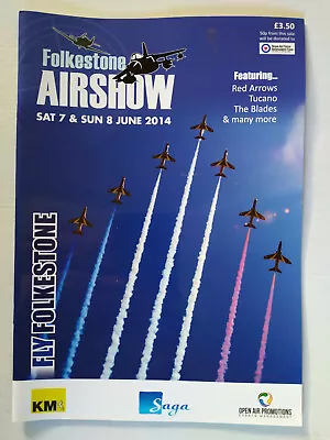 £3.99 • Buy Folkestone Airshow Souvenir Programme June 2014