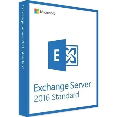 Microsoft Exchange Server 2016 Standard W Retail 25 CALs New Multilanguage • £391.94
