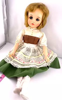 Vintage Madame Alexander 1968? Maria Elise Dressed Doll 16”  001-058 • $19.99