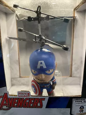 Marvel Avengers Captain America Flying Character UFO Helicopter • $15.99