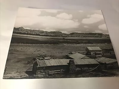 Barringers Ranch Tongue River Montana 1899 LA Huffman Original Copy • $175