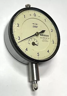 Mitutoyo 2923-10 Dial Indicator .050  Range .0001  Graduation • $89.50