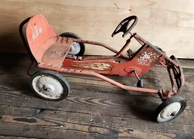 MURRAY SUPER TOT ROD PEDAL CAR 1960’s Parts Resoration  • $250