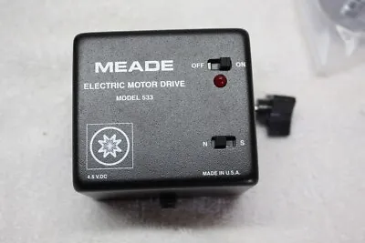 Meade Telescope 533 RA Drive Motor Modified As A 531 To Fit 1/2  Shaft EQ Mounts • $27.95