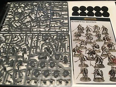 10x Deathrattle Skeletons Undead Skeleton Death Warhammer Fantasy Age Sigmar Aos • $33
