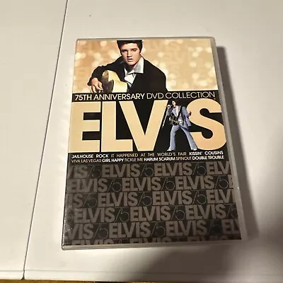 Elvis: 75th Anniversary DVD Collection 2017 9 Disc Movie Set • $25