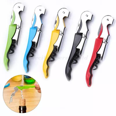 £3.44 • Buy UK Pulltex Pulltap Wine Essentials Waiter’s Friend Double Lever Corkscrew Black