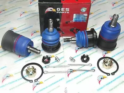 Greasable 88-91 Civic CRX 4PCS Front Upper & Lower Ball Joints K9385 K90469 • $45.89
